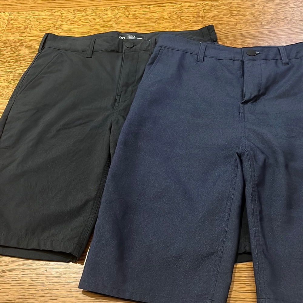 HURLEY NIKE DRI-FIT boys shorts - 2 pairs